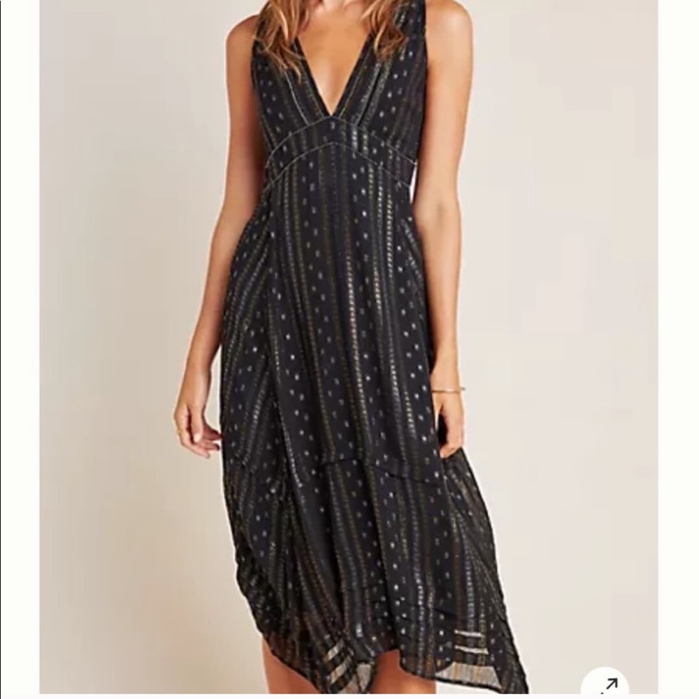 Anthropologie Endora midi dress